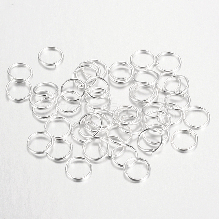 Iron Open Jump Rings X-IFIN-A018-4mm-S-1