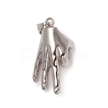 Non-Tarnish 304 Stainless Steel ASL Pendants STAS-I132-13P-1