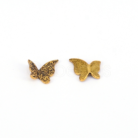 Textured Alloy Cabochons MRMJ-WH0060-54AG-1