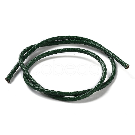 Braided Leather Cord VL3mm-17-1