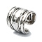 304 Stainless Steel Cuff Rings for Women, Stainless Steel Color, Adjustable, 20mm