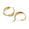 PVD Vacuum Plating 202 Stainless Steel Hoop Earrings EJEW-A041-02G-2