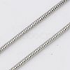 304 Stainless Steel Necklaces X-NJEW-K005-04-1mm-2