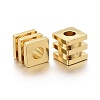 Brass Spacer Beads X-KK-K249-02D-G-2