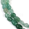 Natural Green Aventurine Beads Strands G-P497-01B-20-4