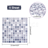 PET Self-Adhesive Mark Crystal Pattern Paper DIY-WH0223-11B-3