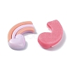 Valentine's Day Opaque Resin Decoden Cabochons RESI-G088-06-2