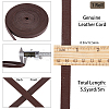 Gorgecraft Flat Cowhide Leather Cord WL-GF0001-08C-02-2
