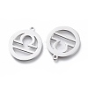 Non-Tarnish 304 Stainless Steel Pendants STAS-L249-002L-2