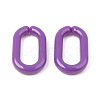 Opaque Acrylic Linking Rings OACR-S038-004B-B10-3