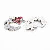 Alloy Rhinestone Pendants PALLOY-N153-06D-RS-2