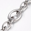304 Stainless Steel Chain Bracelets BJEW-I252-02P-3