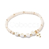 Glass Beads Stretch Bracelets Sets BJEW-JB06575-04-4