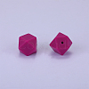Hexagonal Silicone Beads SI-JX0020A-09-1