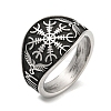 304 Stainless Steel Ring RJEW-B055-04AS-13-1