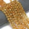 Natural Citrine Beads Strands G-K389-E69-01-2