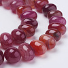 Natural Agate Bead Strands G-G654-16x12mm-15-2