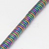 Electroplate Non-magnetic Synthetic Hematite Beads Strands G-J164B-2mm-03-3
