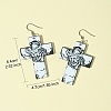 304 Stainless Steel Dangle Earrings EJEW-FS00010-5