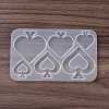 DIY Playing Card Theme Pendants Silicone Molds DIY-C076-01B-2