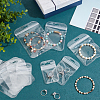 Nbeads 250Pcs 5 Styles Transparent Plastic Zip Lock Bags OPP-NB0001-03-4