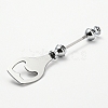 201 Stainless Steel Beadable Bottle Opener FIND-G060-02-2