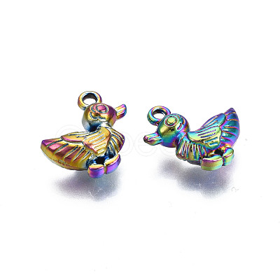 Rainbow Color Alloy Pendants PALLOY-N156-225-1