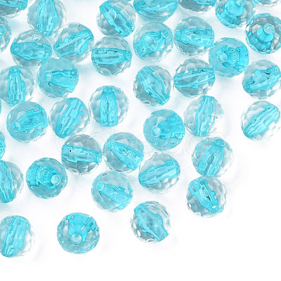 Transparent Acrylic Beads MACR-S373-133-T-1