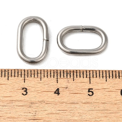 Non-Tarnish 304 Stainless Steel Linking Rings STAS-A093-03B-P-1