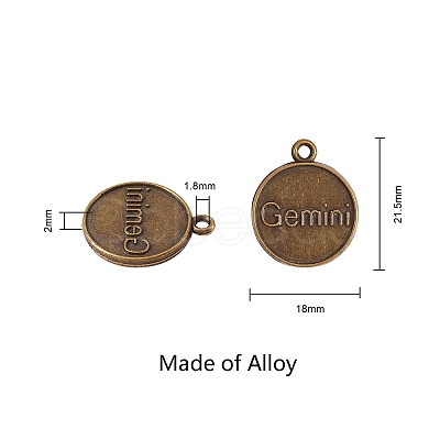 Alloy Pendants PALLOY-CJ0001-60-1