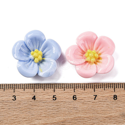 Opaque Resin Cabochons RESI-R455-01B-1