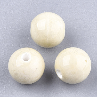 Handmade Porcelain Beads PORC-S499-02V-1