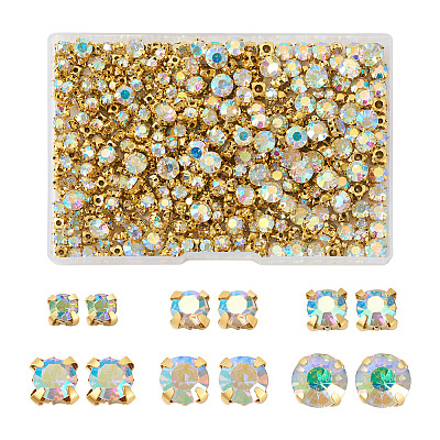 Yilisi 780Pcs 6 Style Sew on Rhinestone DIY-YS0001-44-1