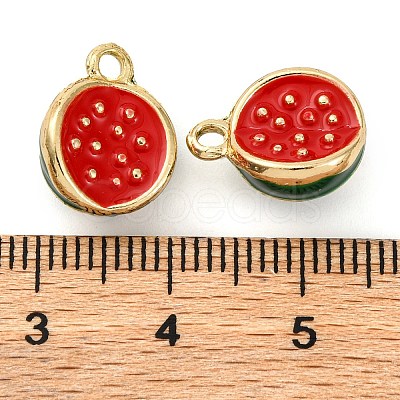 Alloy Enamel Pendants PALLOY-S032-01A-021-1