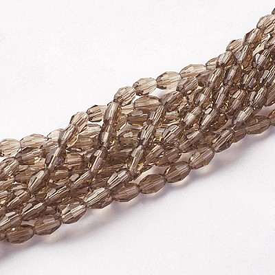 Glass Beads Strands GC891Y-8-1