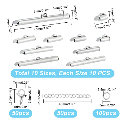 Unicraftale DIY Jewelry Making Finding Kit STAS-UN0047-70-1