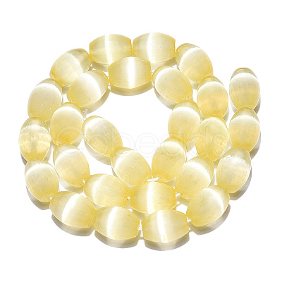 Dyed Natural Selenite Beads Strands G-T138-232J-1