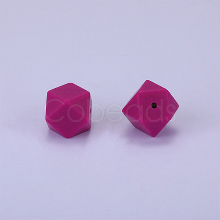 Hexagonal Silicone Beads SI-JX0020A-09-1
