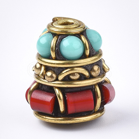 Handmade Indonesia Beads IPDL-S053-114-1
