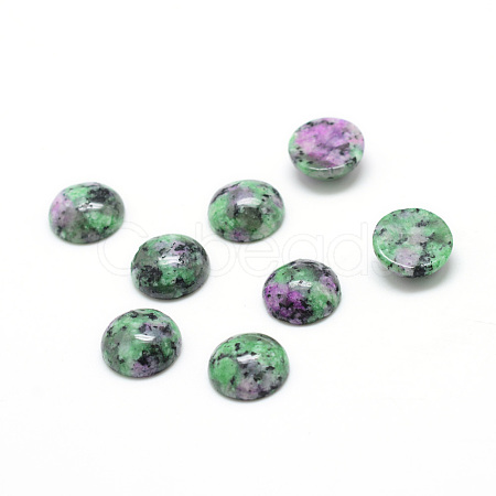 Synthetic Ruby in Zoisite Gemstone Cabochons G-T020-20mm-17-1