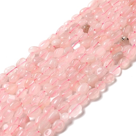 Natural Rose Quartz Beads Strands G-I351-B05-1