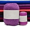 Hand-Woven Cashmere 3 Shares  Yarn, for Garments Scarves Sweater Shawl Hats, Orchid, 75g/skein