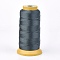 Polyester Thread, for Custom Woven Jewelry Making, Dark Slate Gray, 1.2mm, about 170m/roll