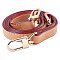 Gorgecraft Adjustable PU Leather Shoulder Strap, with Alloy Swivel Clasps, for Bag Straps Replacement Accessories, Sandy Brown, 92~12.05x1.5x0.2cm